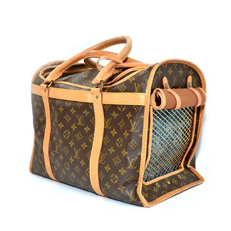 louis vuitton replica dog carrier bag|faux louis vuitton dog carriers.